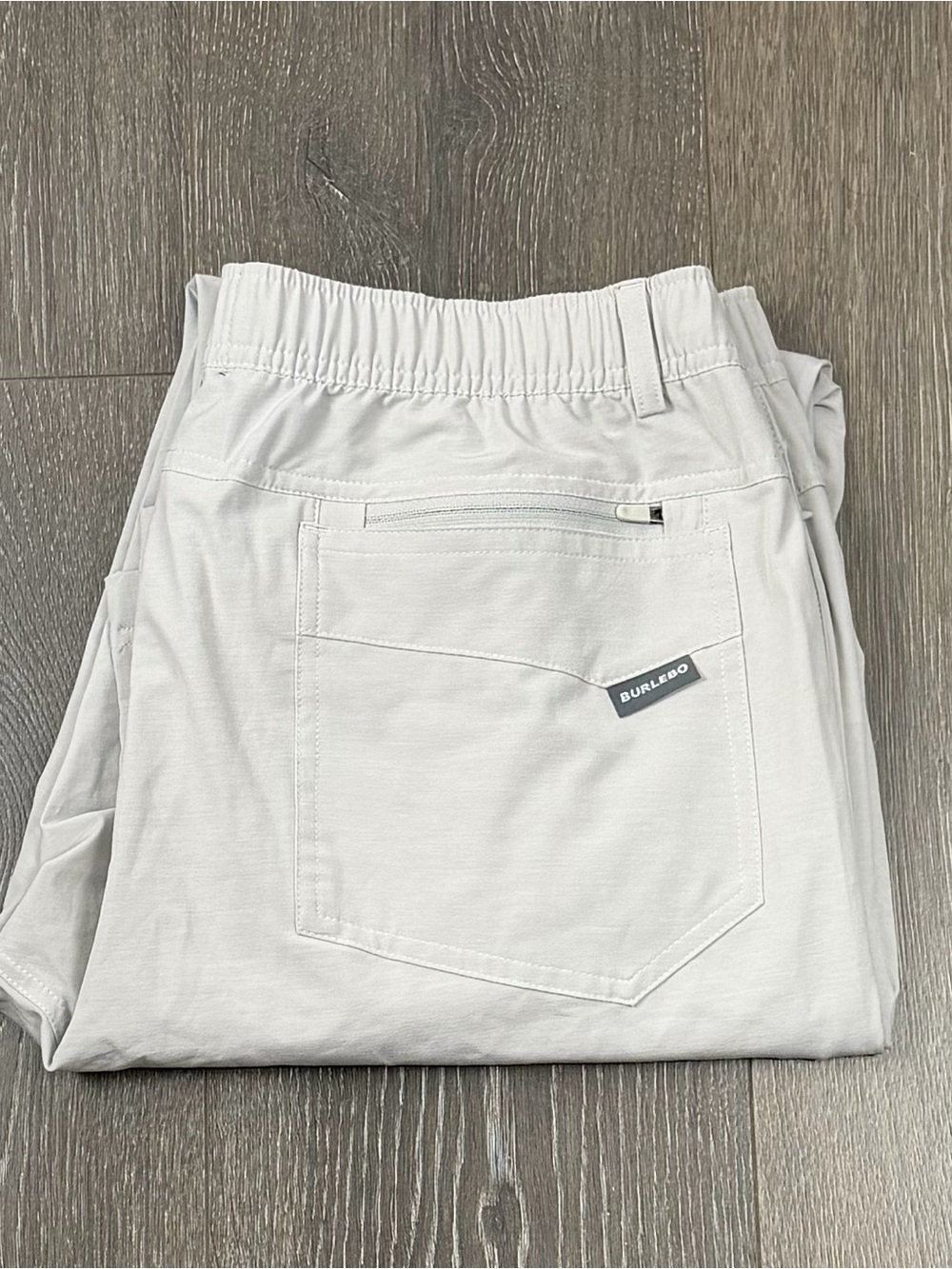 Burlebo‎ Performance Pant Stone Gray Sz M